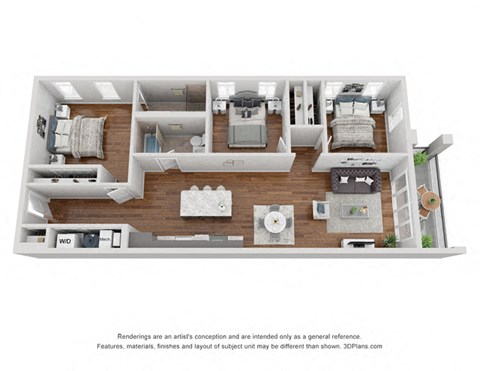 1050 W Monroe St 1-3 Beds Apartment for Rent - Photo Gallery 34